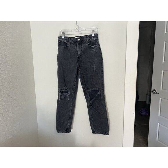 Abercrombie And Fitch The 90s Straight Ultra High Rise Jeans Size 29/8xs - Picture 1 of 12